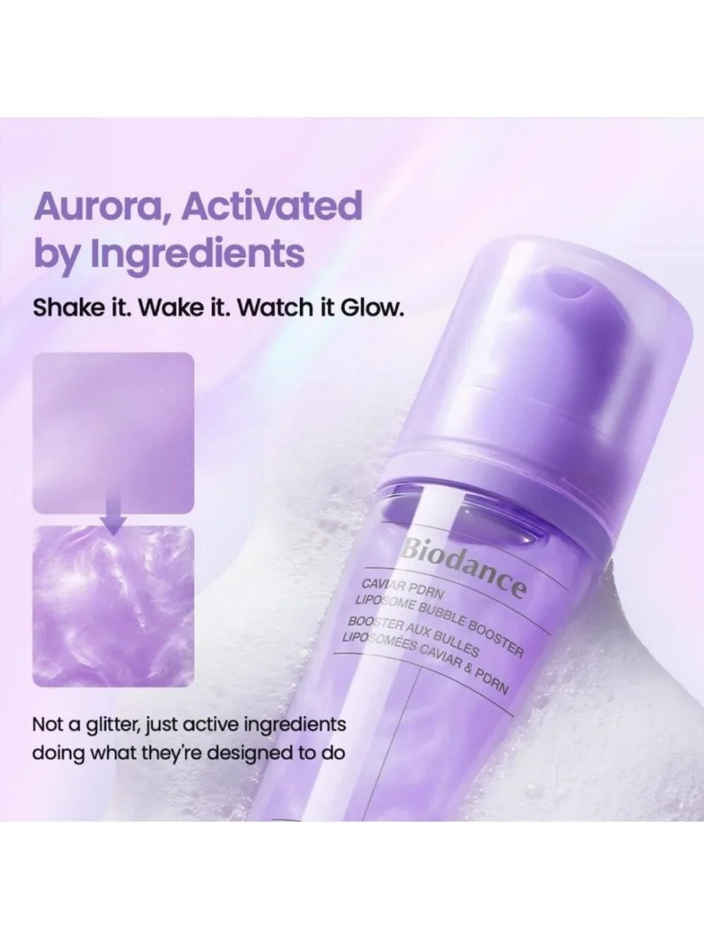 Caviar Liposome Bubble Booster - Micro-Foam Essence for Dull Skin, Radiant Glow